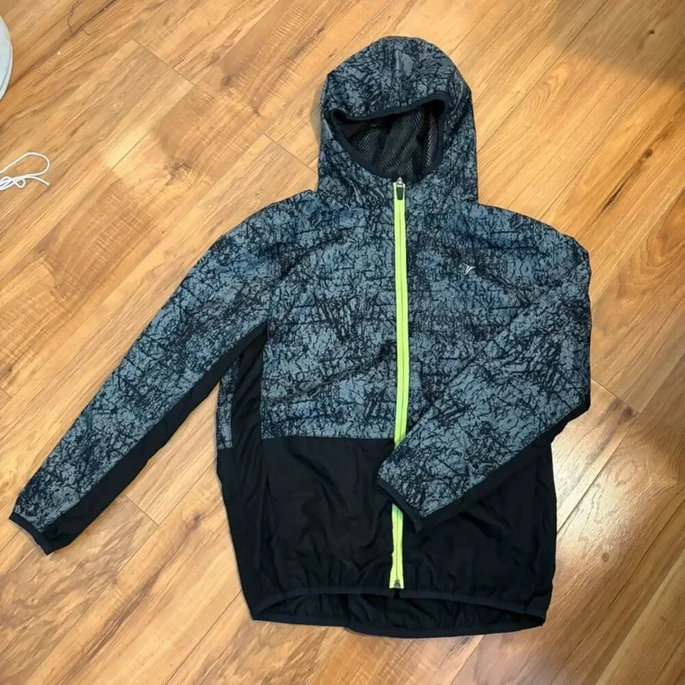 Old Navy Active Lightweight Hooded Jacket Youth Medium (8) fall back to school
